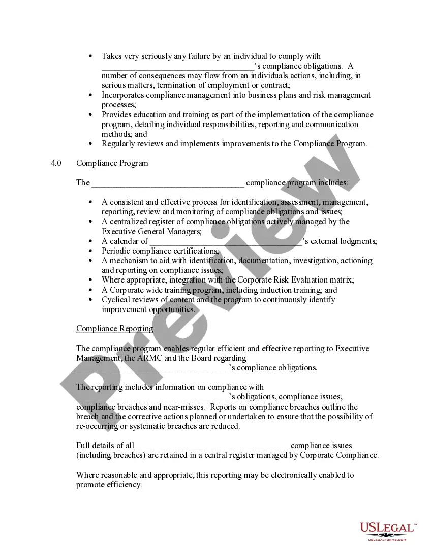 Get Regulatory Compliance Policy Preview Regulatory Compliance Policy
