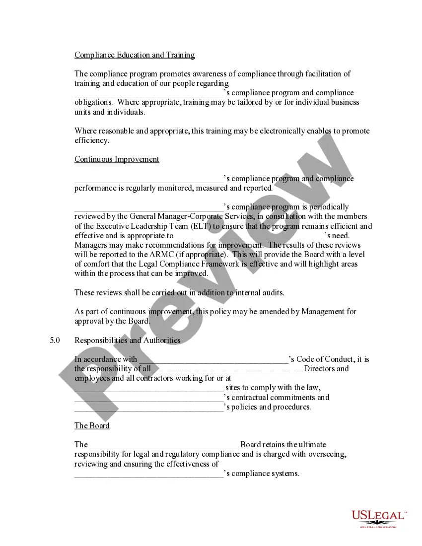 Get Regulatory Compliance Policy Preview Regulatory Compliance Policy
