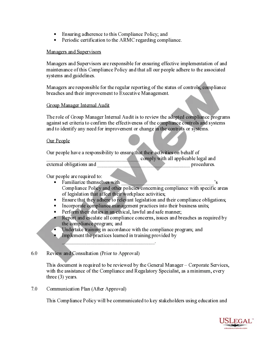 Get Regulatory Compliance Policy Preview Regulatory Compliance Policy