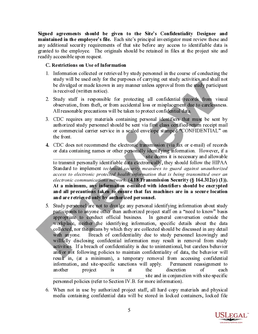 Get Data Confidentiality and Security Statement with Confidentiality Statement of Understanding - Preview Data Confidentiality and Security Statement with Confidentiality Statement of Understanding -