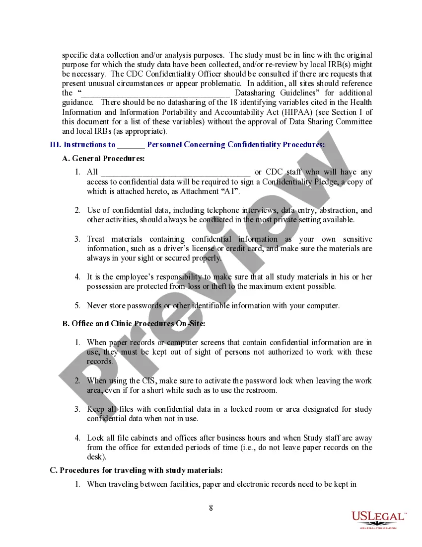 Get Data Confidentiality and Security Statement with Confidentiality Statement of Understanding - Preview Data Confidentiality and Security Statement with Confidentiality Statement of Understanding -