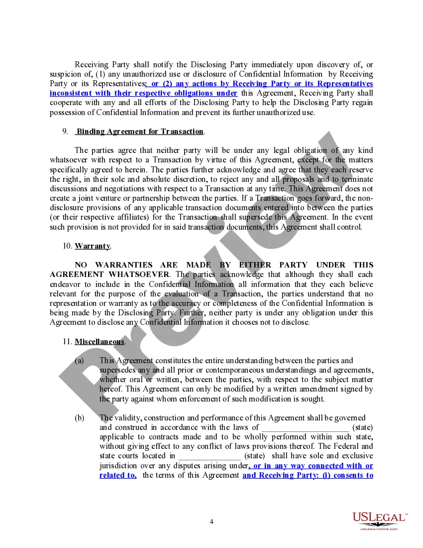 Get Nondisclosure Agreement of Proprietary Information of Disclosing Party Preview Nondisclosure Agreement of Proprietary Information of Disclosing Party