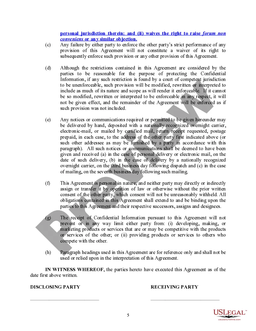 Get Nondisclosure Agreement of Proprietary Information of Disclosing Party Preview Nondisclosure Agreement of Proprietary Information of Disclosing Party