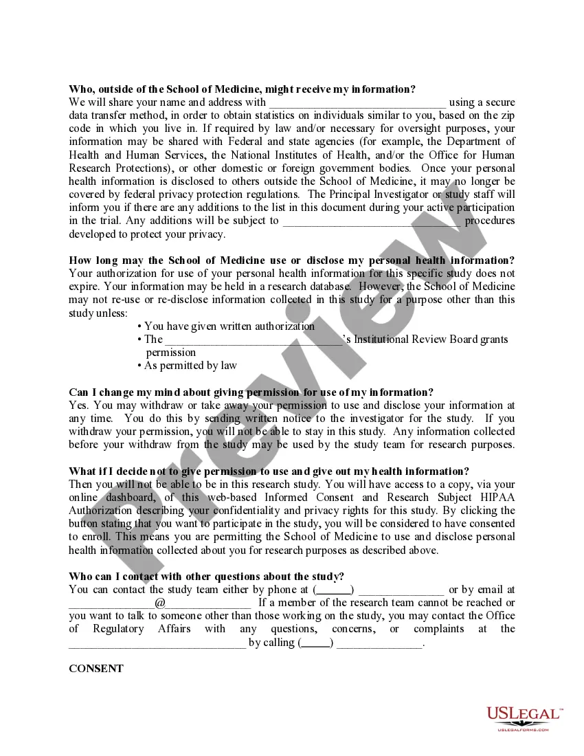 Get Informed Consent for Online Dashboard Use for Research Participant Preview Informed Consent for Online Dashboard Use for Research Participant
