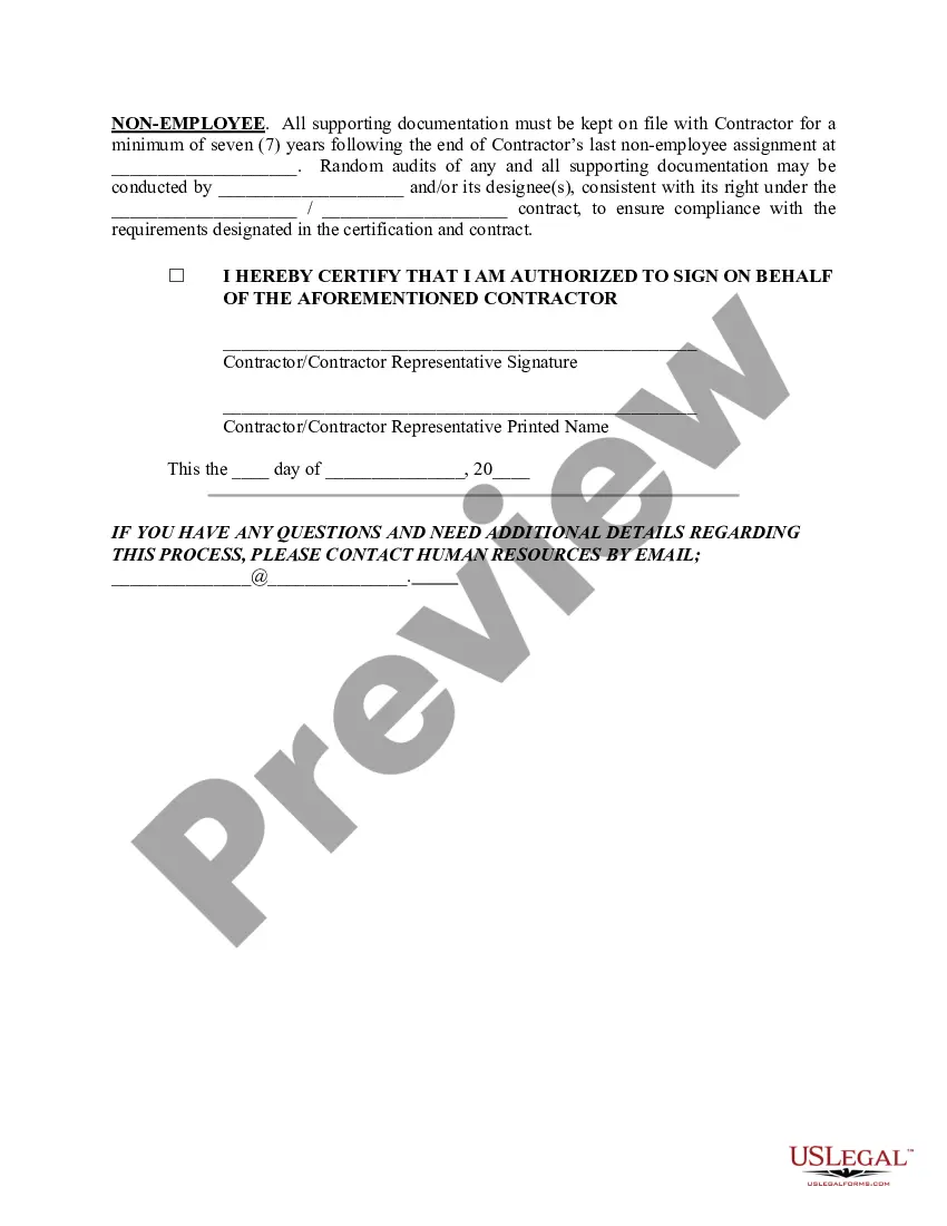 Get Non-Employee Attestation Form for North American Electric Reliability Corporation's (NERC) Critical Infastructure Protection (CIP) Preview Non-Employee Attestation Form for North American Electric Reliability Corporation's (NERC) Critical Infastructure Protection (CIP)