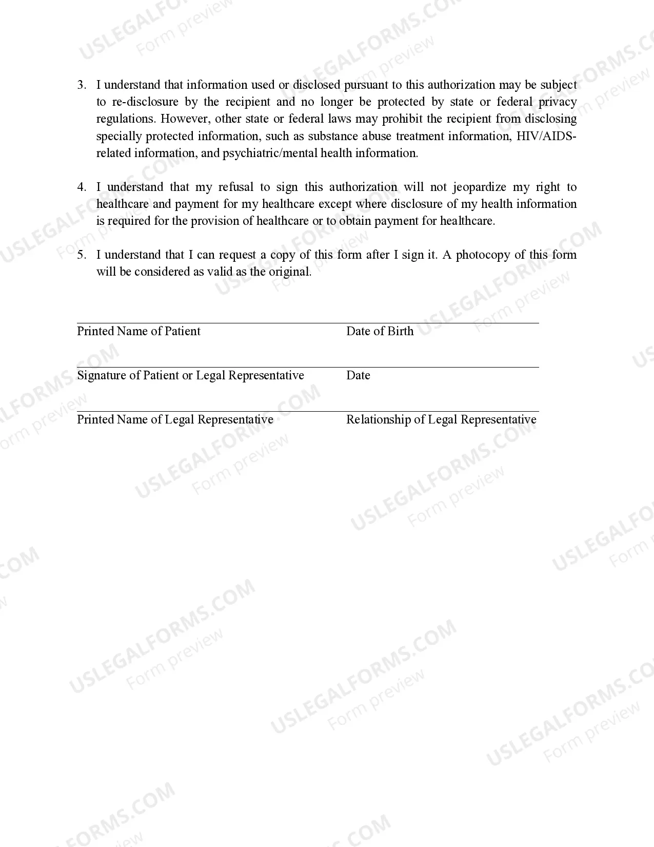 Preview Children's Hospital Health Information Exchange Patient Authorization