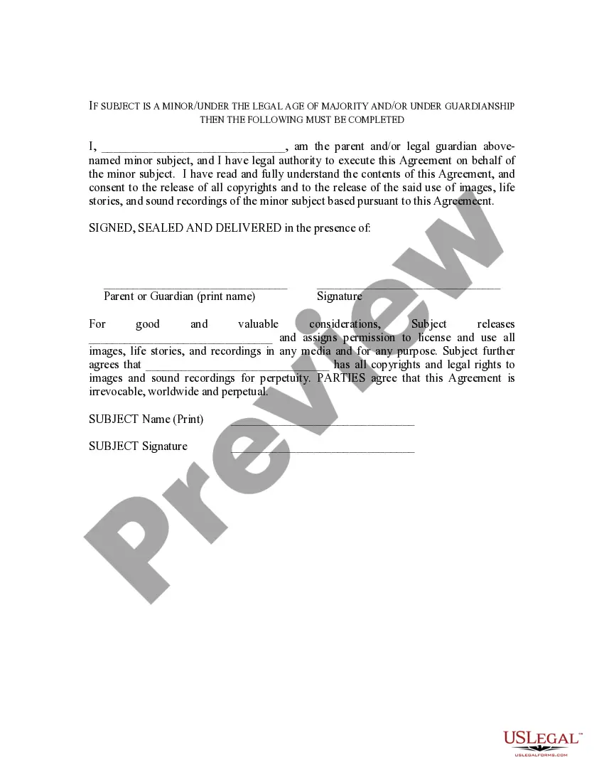 Get Media Authorization and Agreement and Release of Liability Preview Media Authorization and Agreement and Release of Liability