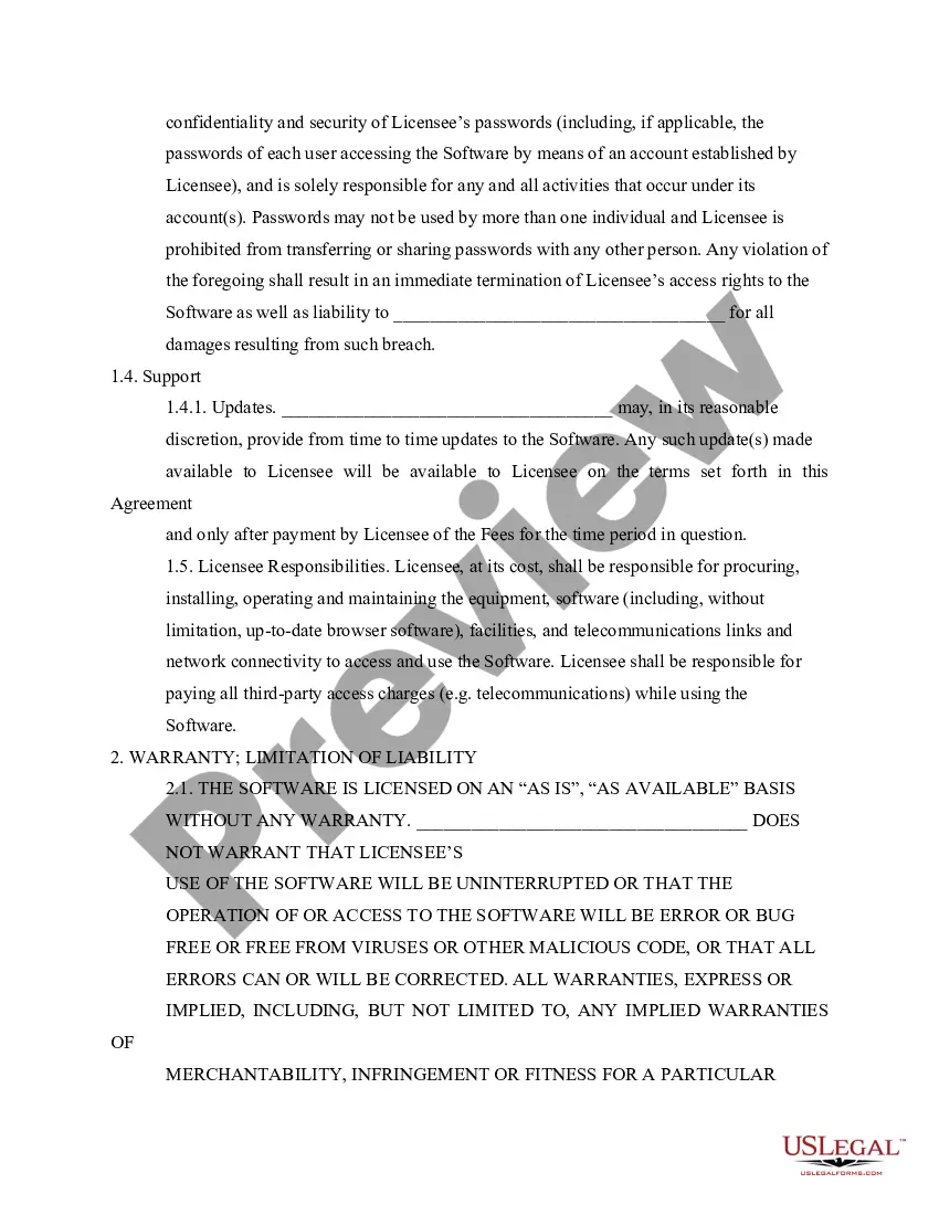Get End User Agreement for Use of Software Preview End User Agreement for Use of Software