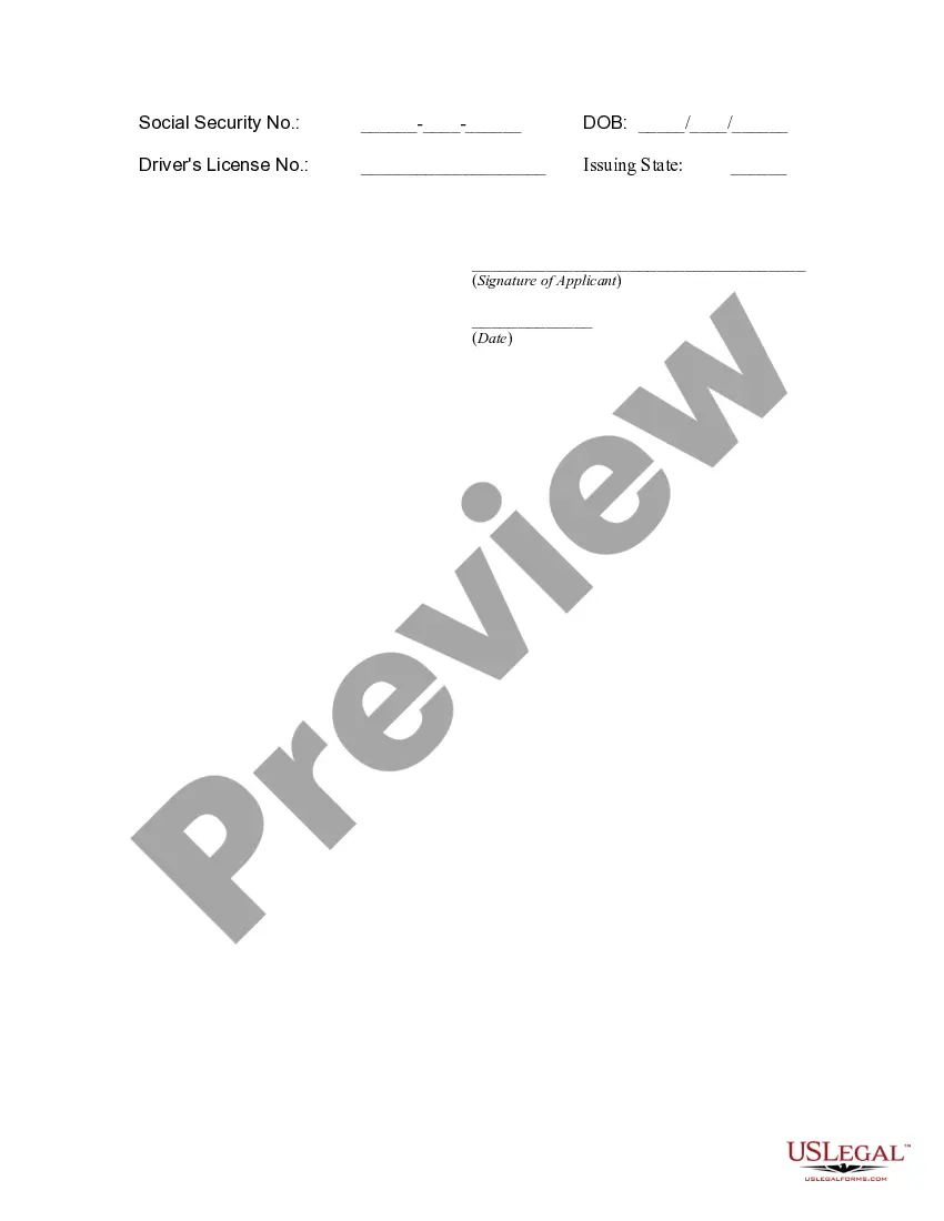 Get Authorization and Disclosure for Background Investigation for Employment Preview Authorization and Disclosure for Background Investigation for Employment