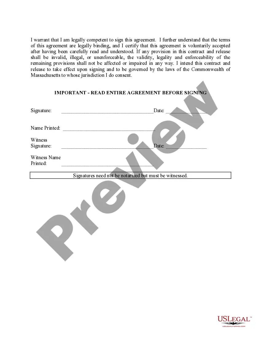 Get Release of Liability, Indemnity and Hold Harmless Agreement and Covenant not to Sue for Property Gift Preview Release of Liability, Indemnity and Hold Harmless Agreement and Covenant not to Sue for Property Gift