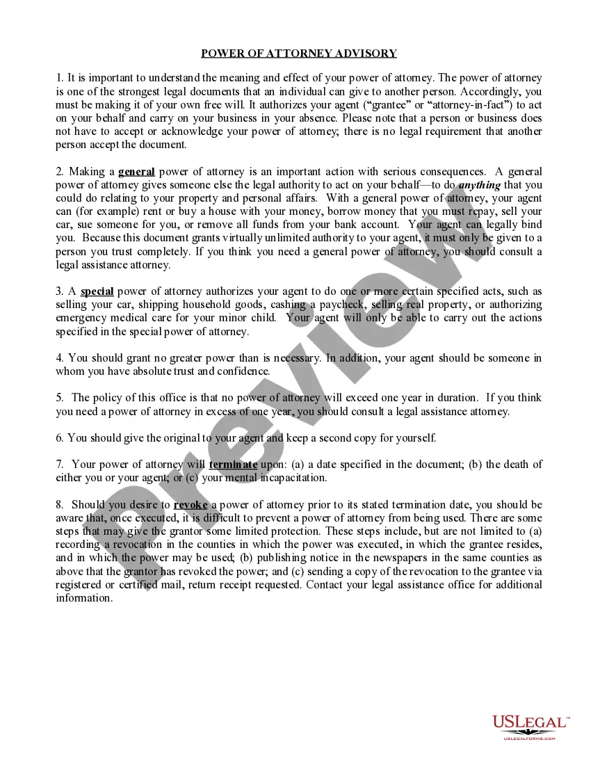 Get Power of Attorney Worksheet Preview Power of Attorney Worksheet