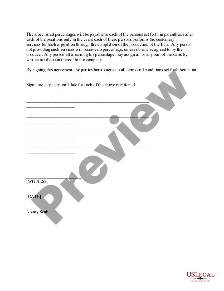 Get Sample Contract for Deffered Payment and Profit-Sharing Agreement Preview Sample Contract for Deffered Payment and Profit-Sharing Agreement