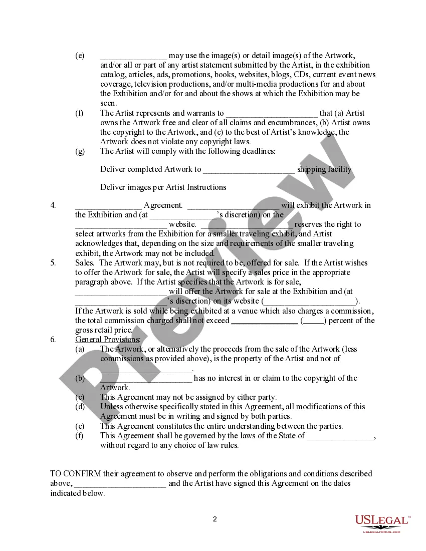 Get Artist Contract Preview Artist Contract