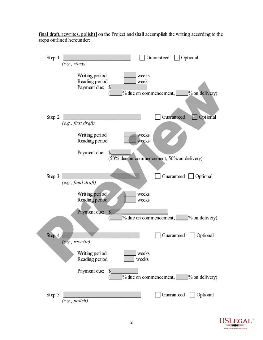 Get Short Form Theatrical Writer Contract Preview Short Form Theatrical Writer Contract