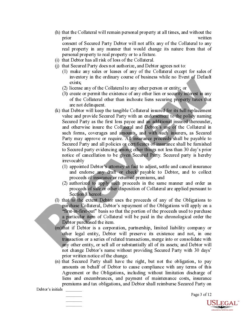 Get Personal Property Security Agreement Preview Personal Property Security Agreement