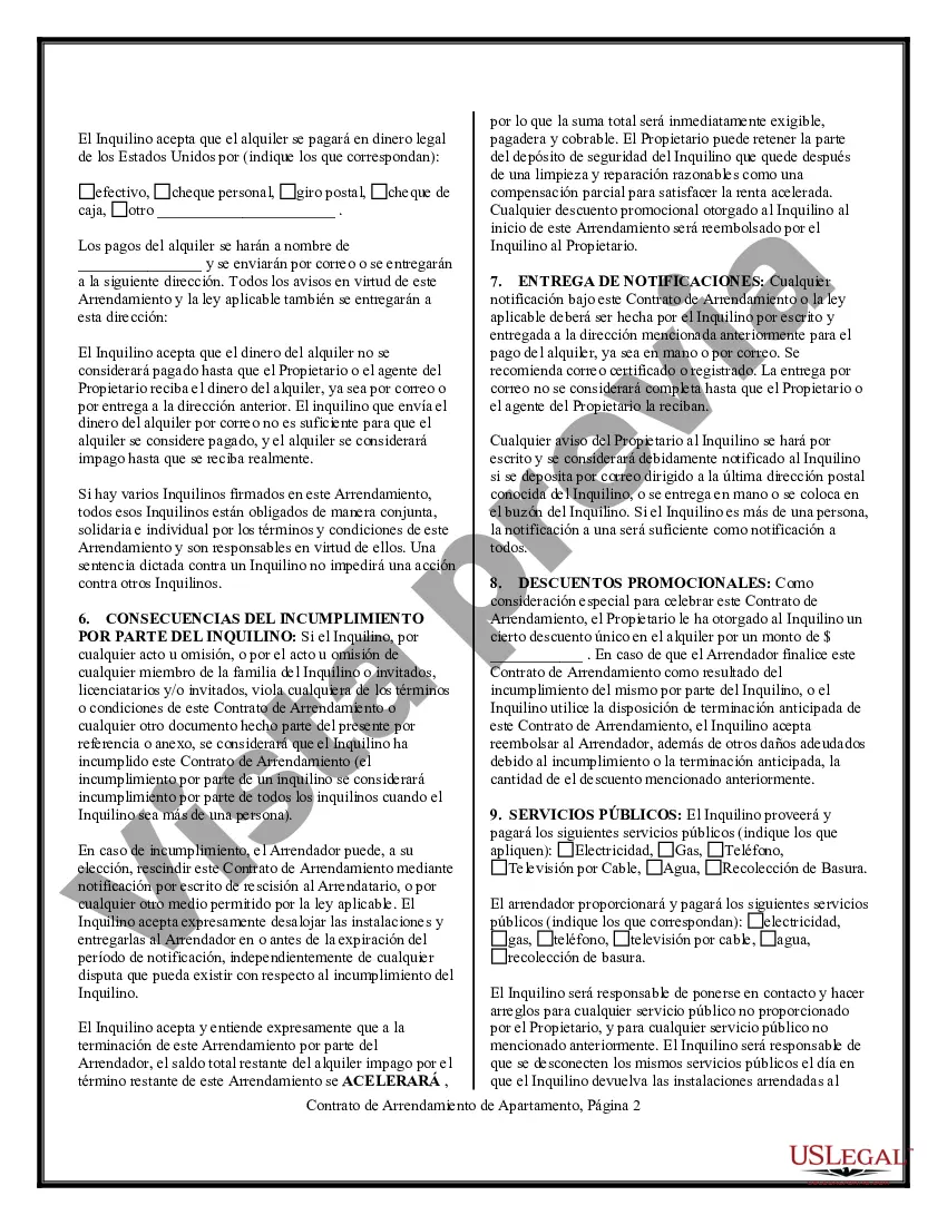 Preview Alquiler de apartamento por 6 meses