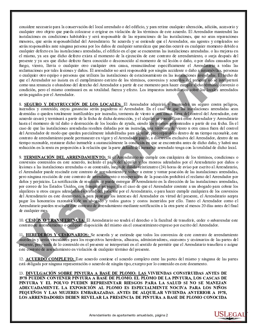 Preview Arrendamiento de apartamento amueblado