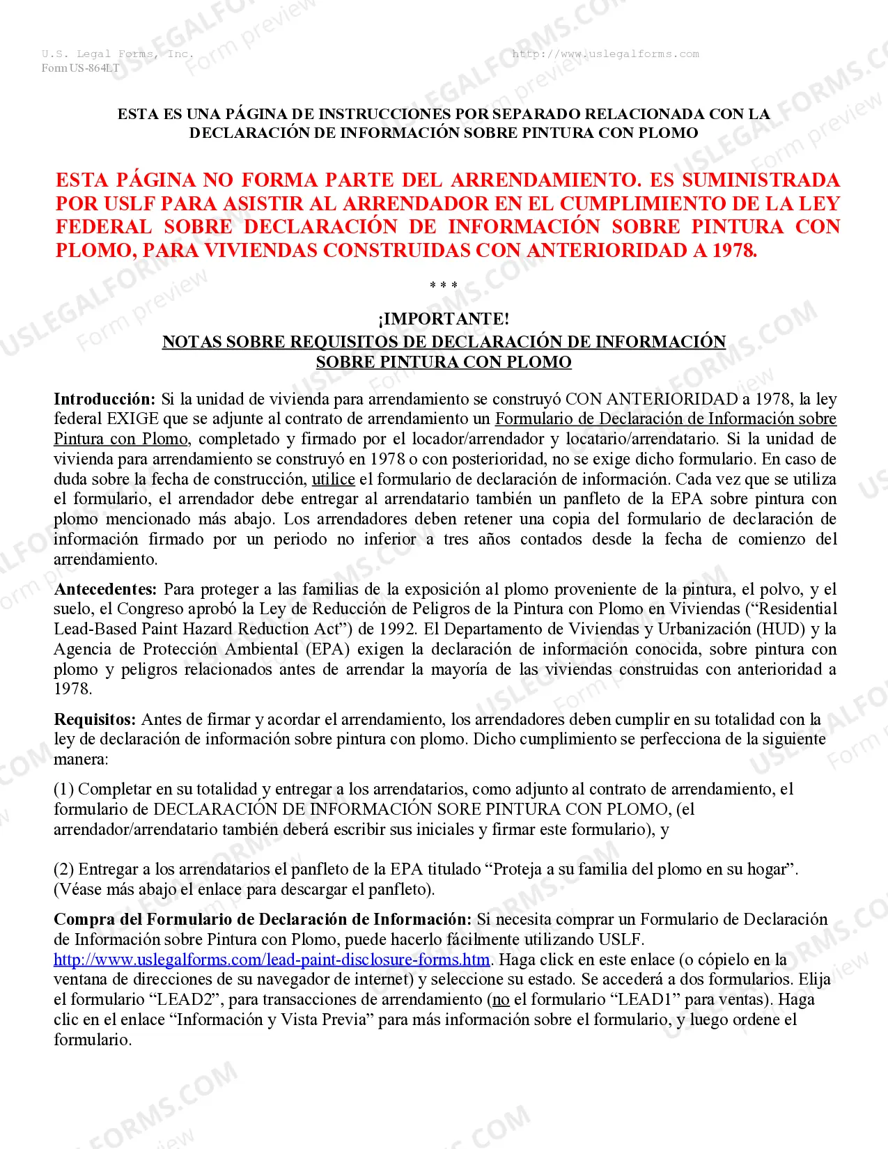 Preview Contrato de Arrendamiento de Vivienda - Residential Lease Agreement
