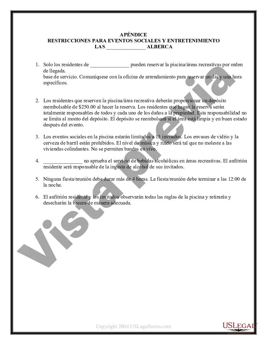 Preview Anexo - Restricciones para eventos sociales y entretenimiento en la piscina
