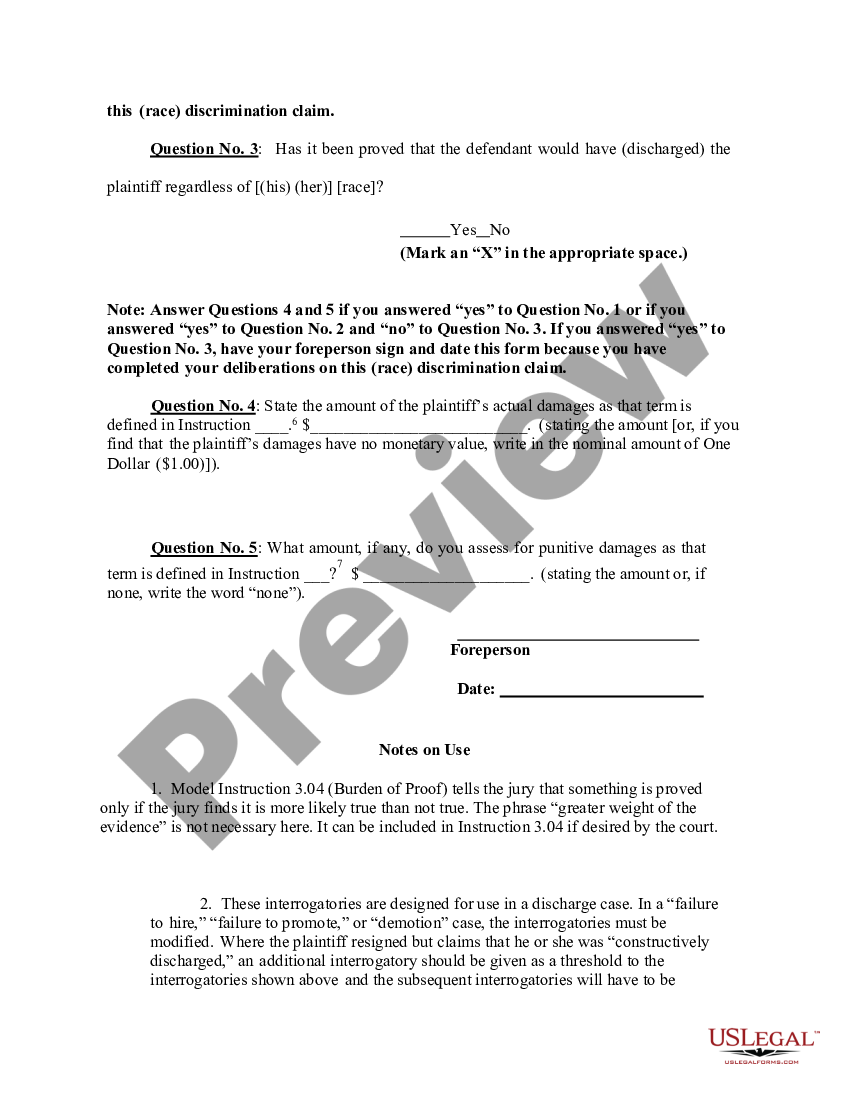 11.90 SPECIAL VERDICT FORM | US Legal Forms