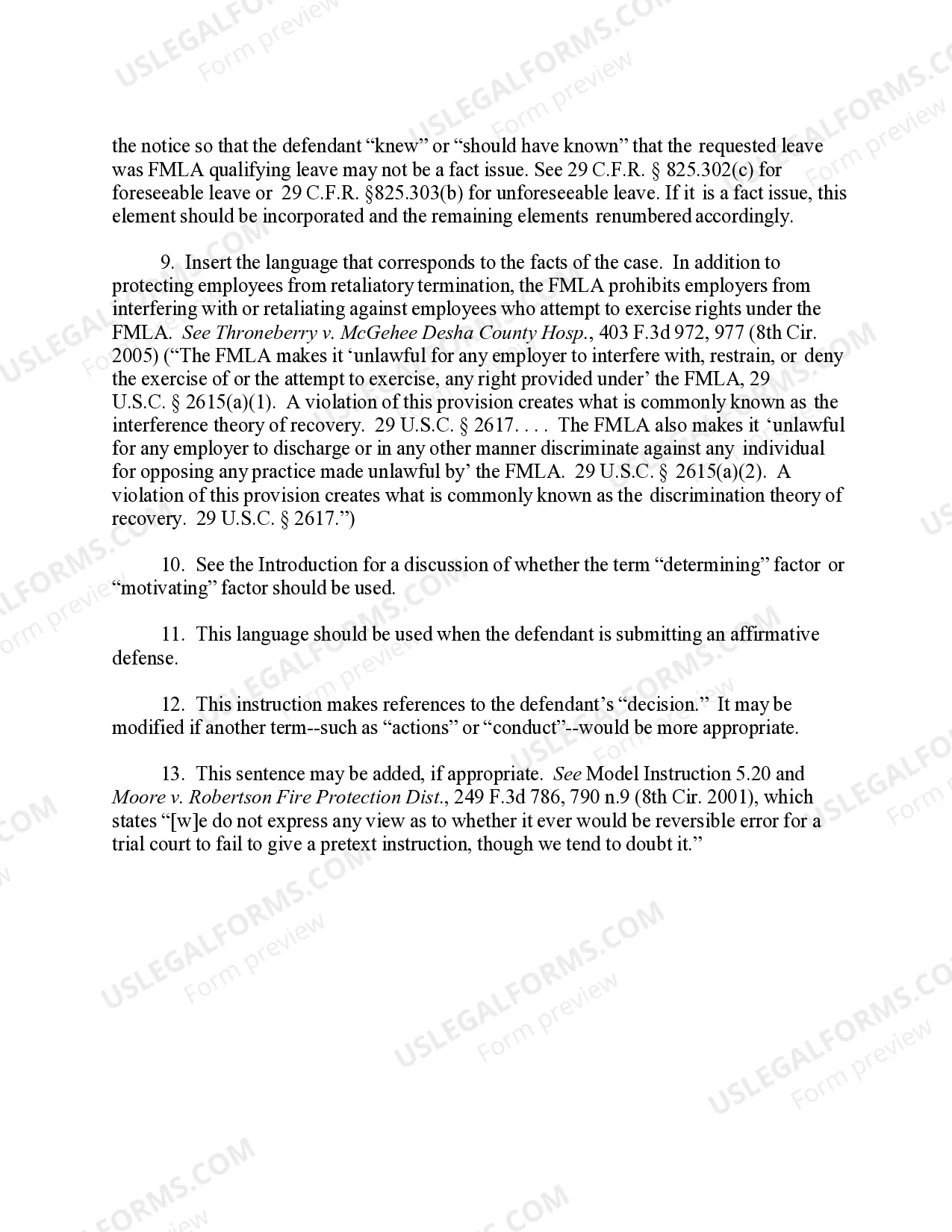 Preview 14.42 ELEMENTS OF CLAIM: WRONGFUL TERMINATION (Employee Leave for Birth, Adoption or Foster Care)