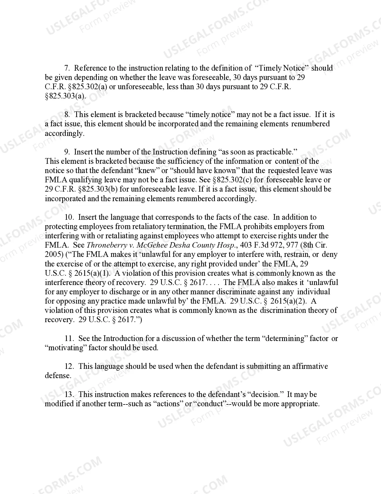 Preview 14.43 ELEMENTS OF CLAIM: WRONGFUL TERMINATION (Qualifying Exigency Leave Related to Covered Military Member)