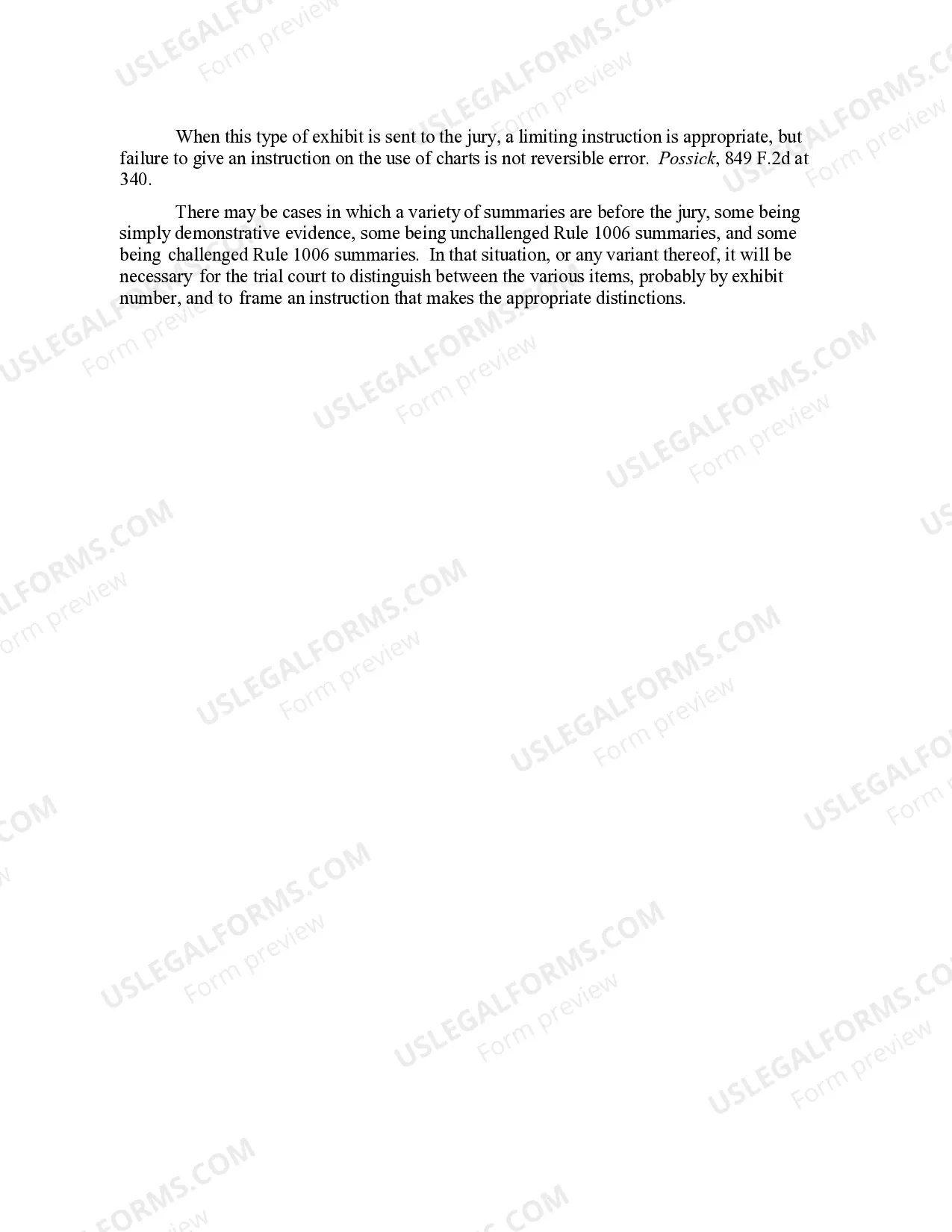 Preview 2.12 EXPLANATORY: RULE 1006 SUMMARIES