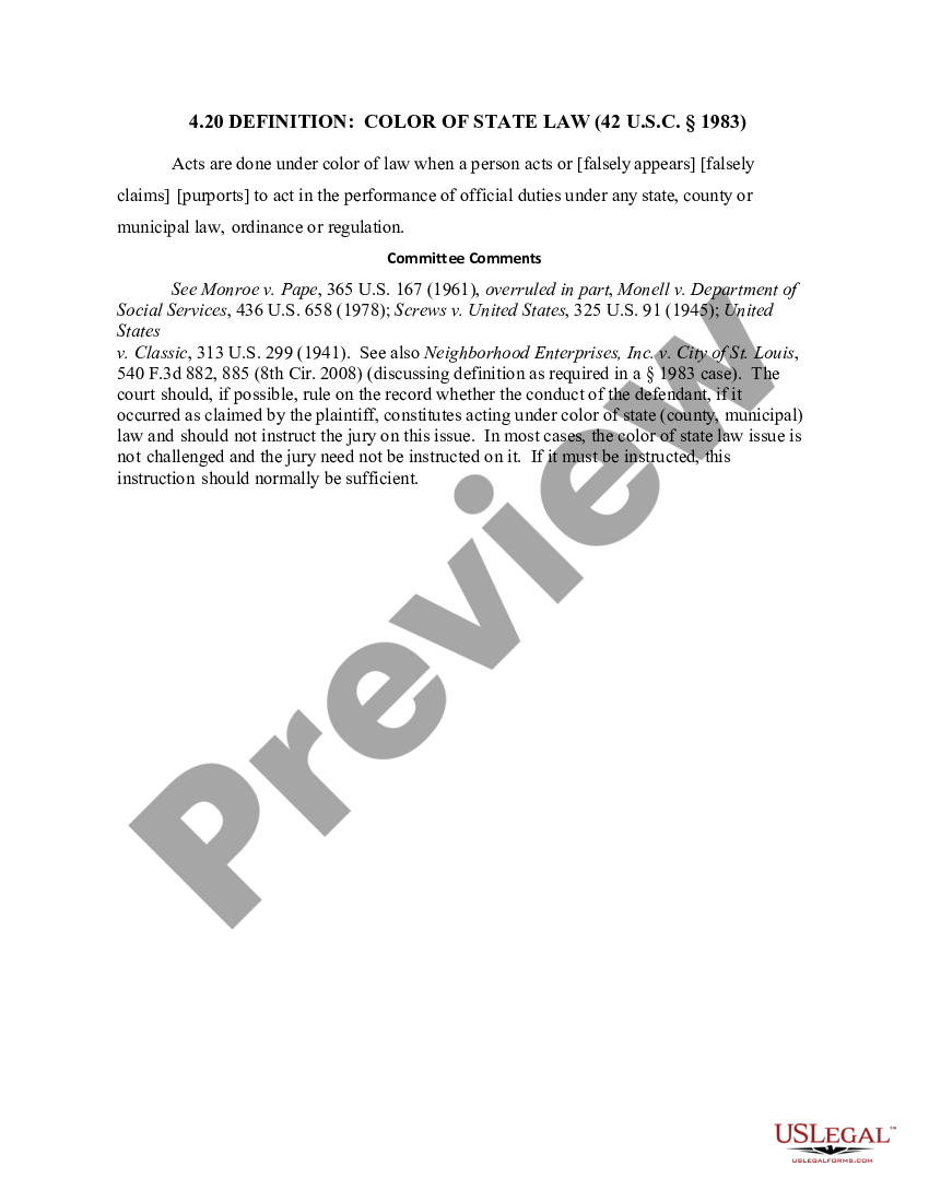 4-20-definition-color-of-state-law-42-u-s-c-civ-1983-us-legal-forms