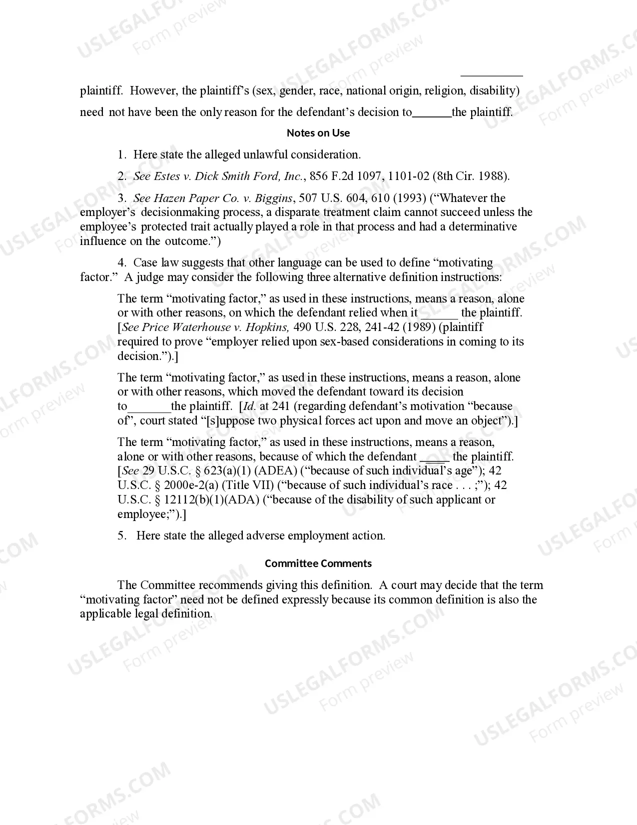 Preview 5.21 DEFINITION: MOTIVATING FACTOR