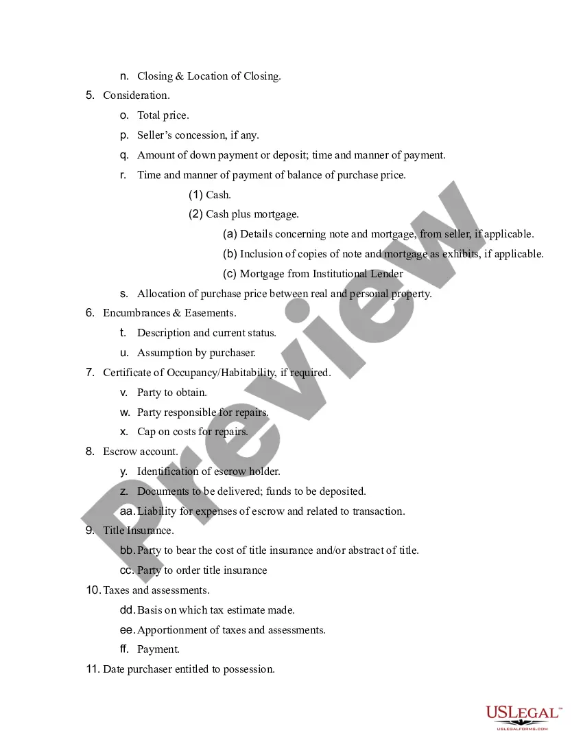 Get Check List: Real Estate Contract process Preview Check List: Real Estate Contract process