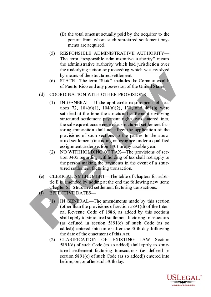 Get Structured Settlement Factoring Transactions Preview Structured Settlement Factoring Transactions