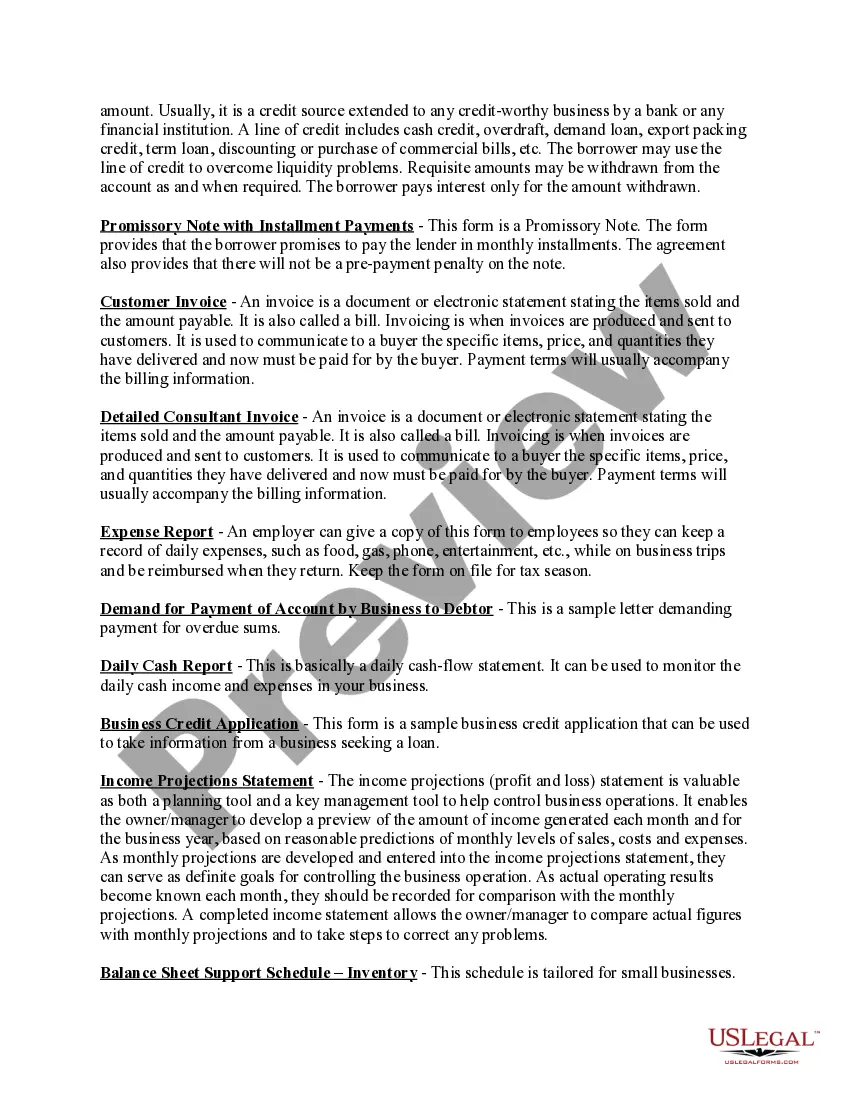 Get Financial Package Preview Financial Package