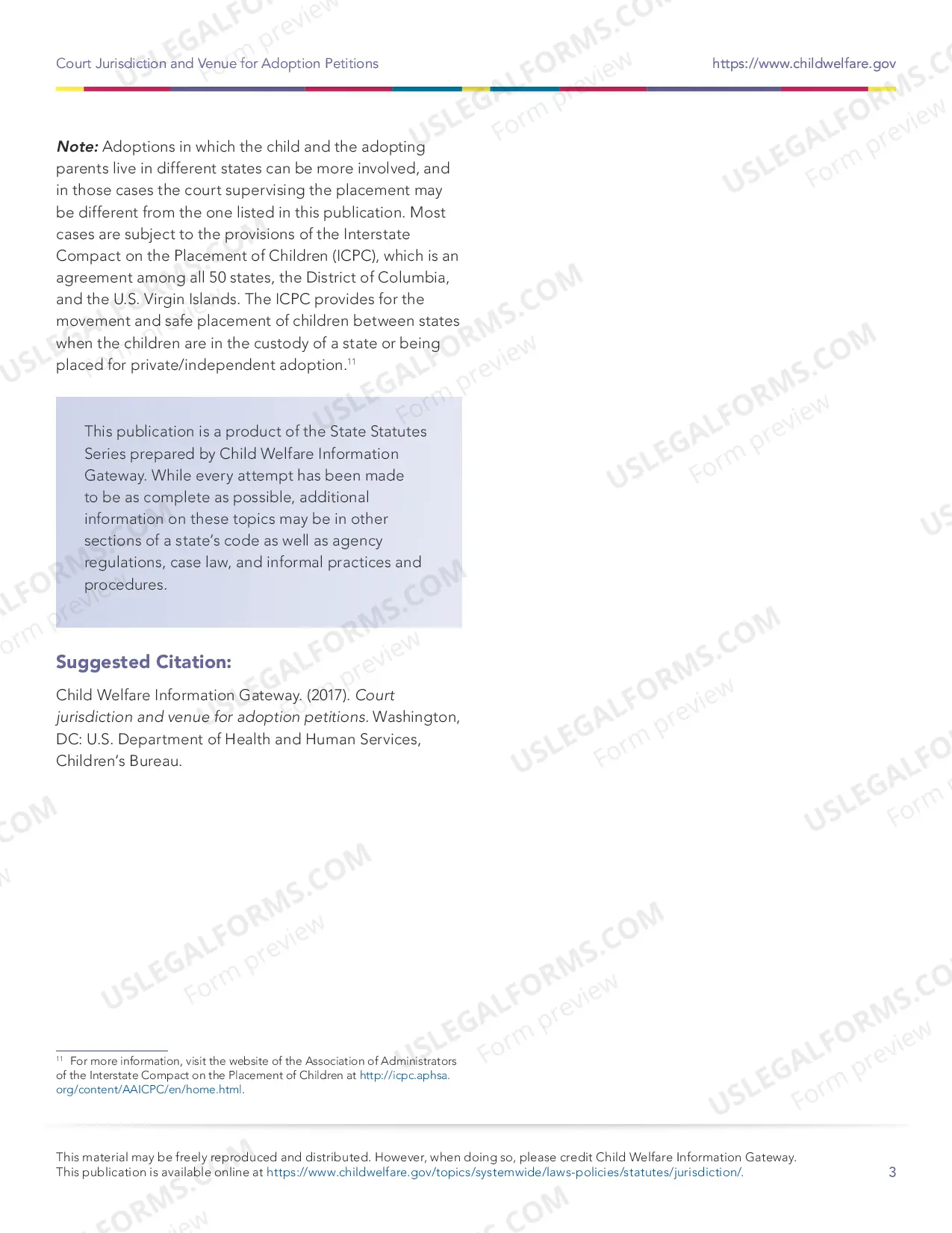 Preview Court Jurisdiction and Venue for Adoption Petitions