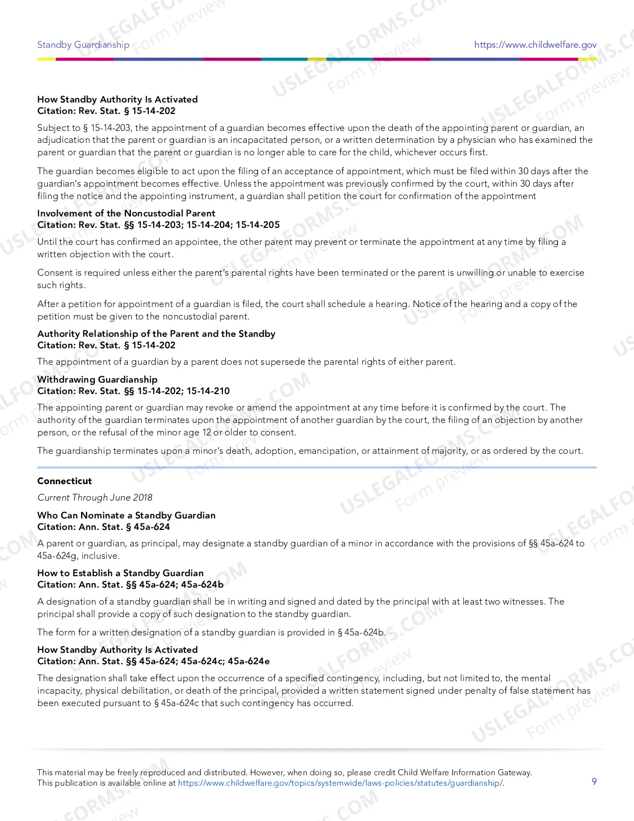 Preview Standby Guardianship Guide