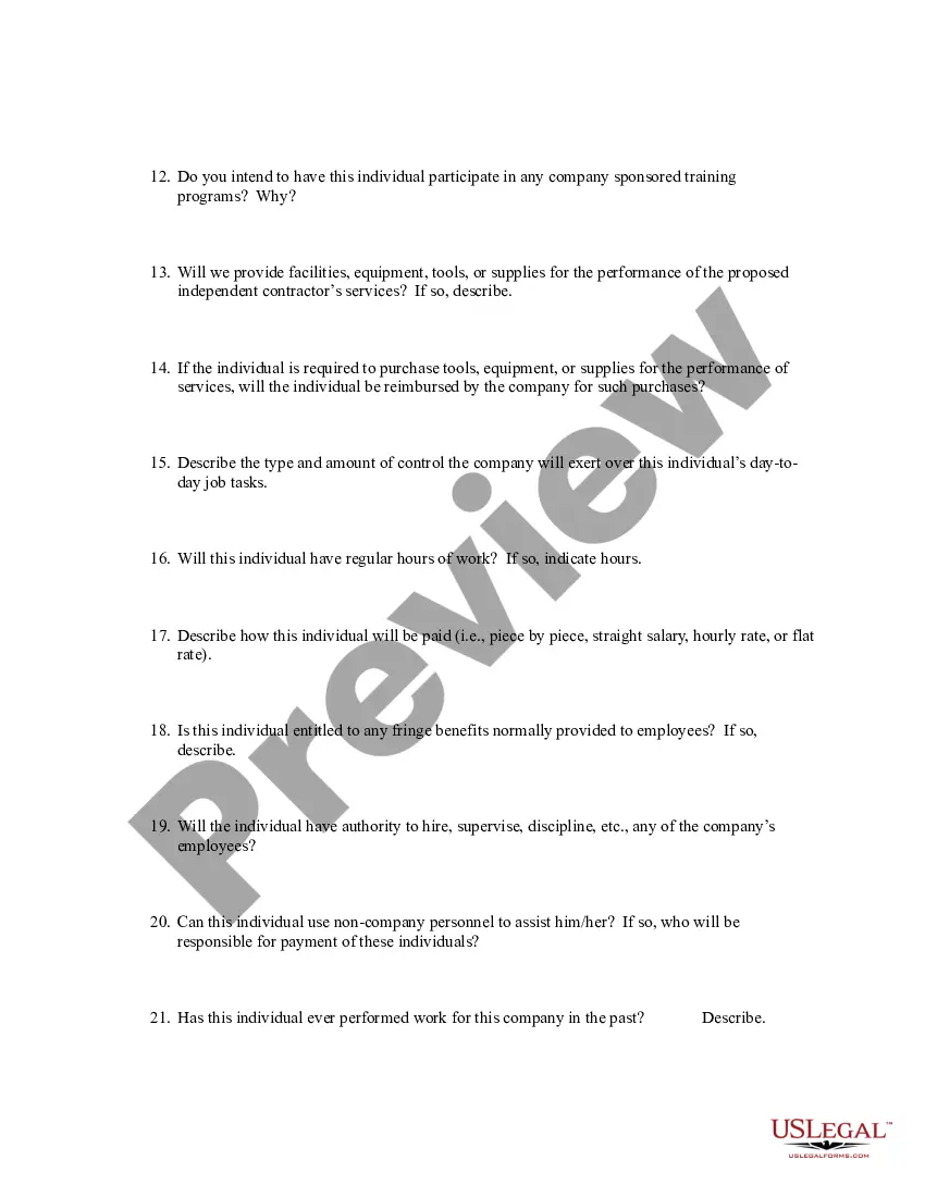 Get Worksheet Analyzing a Self-Employed Independent Contractor Preview Worksheet Analyzing a Self-Employed Independent Contractor