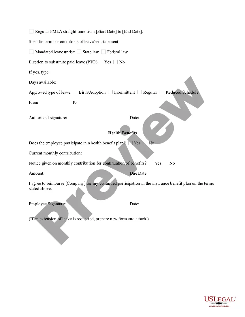 Get File Form for Family and Medical Leave Preview File Form for Family and Medical Leave