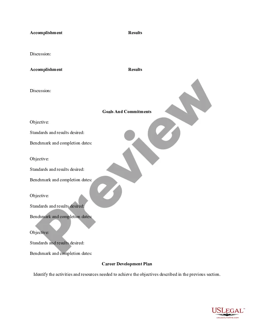 Get Career Development Discussion Guide Preview Career Development Discussion Guide