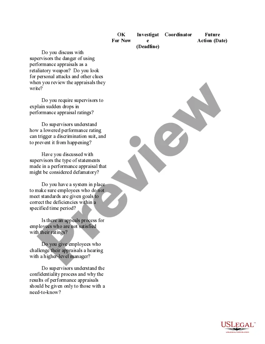 Preview PA Action Plan - How to Create an Audit Checklist