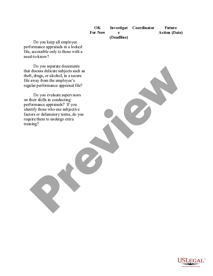 Preview PA Action Plan - How to Create an Audit Checklist