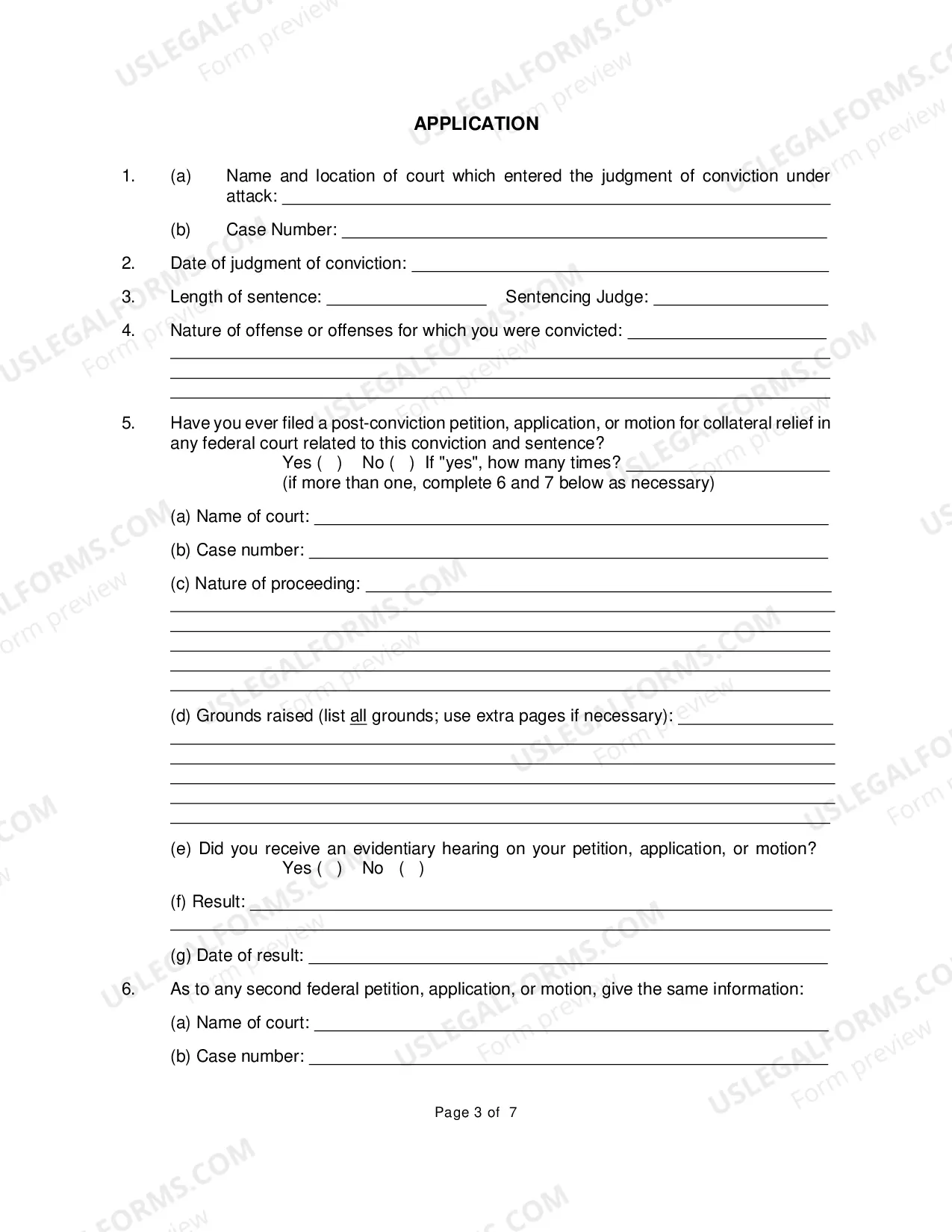 Preview Application for Leave to File a Second or Successive Habeas Corpus Petition by a Prisoner in State Custody