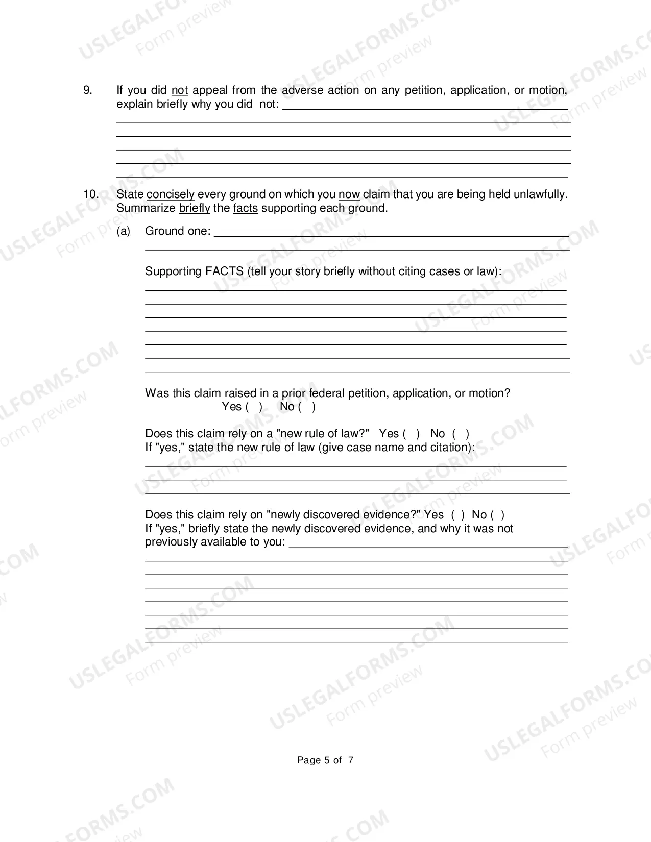 Preview Application for Leave to File a Second or Successive Habeas Corpus Petition by a Prisoner in State Custody