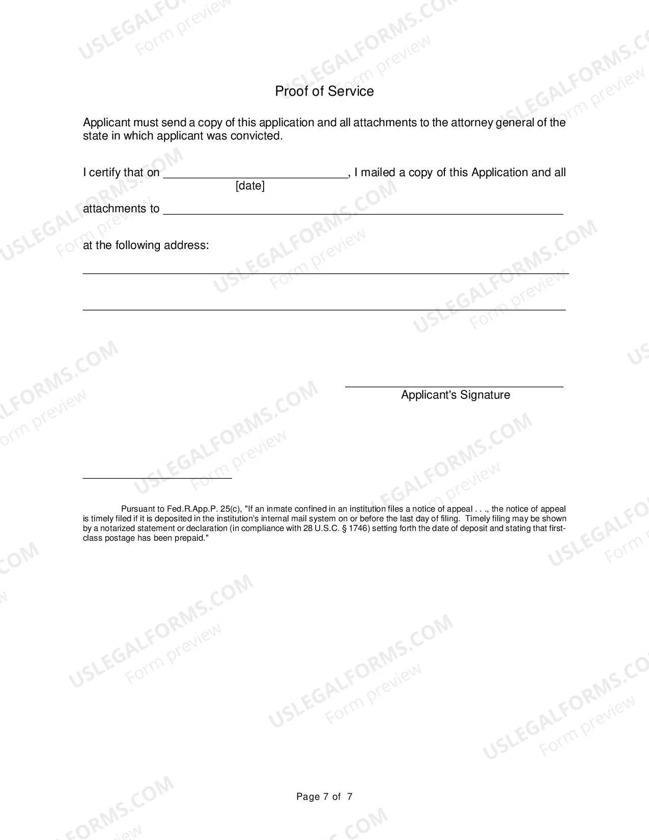 Preview Application for Leave to File a Second or Successive Habeas Corpus Petition by a Prisoner in State Custody