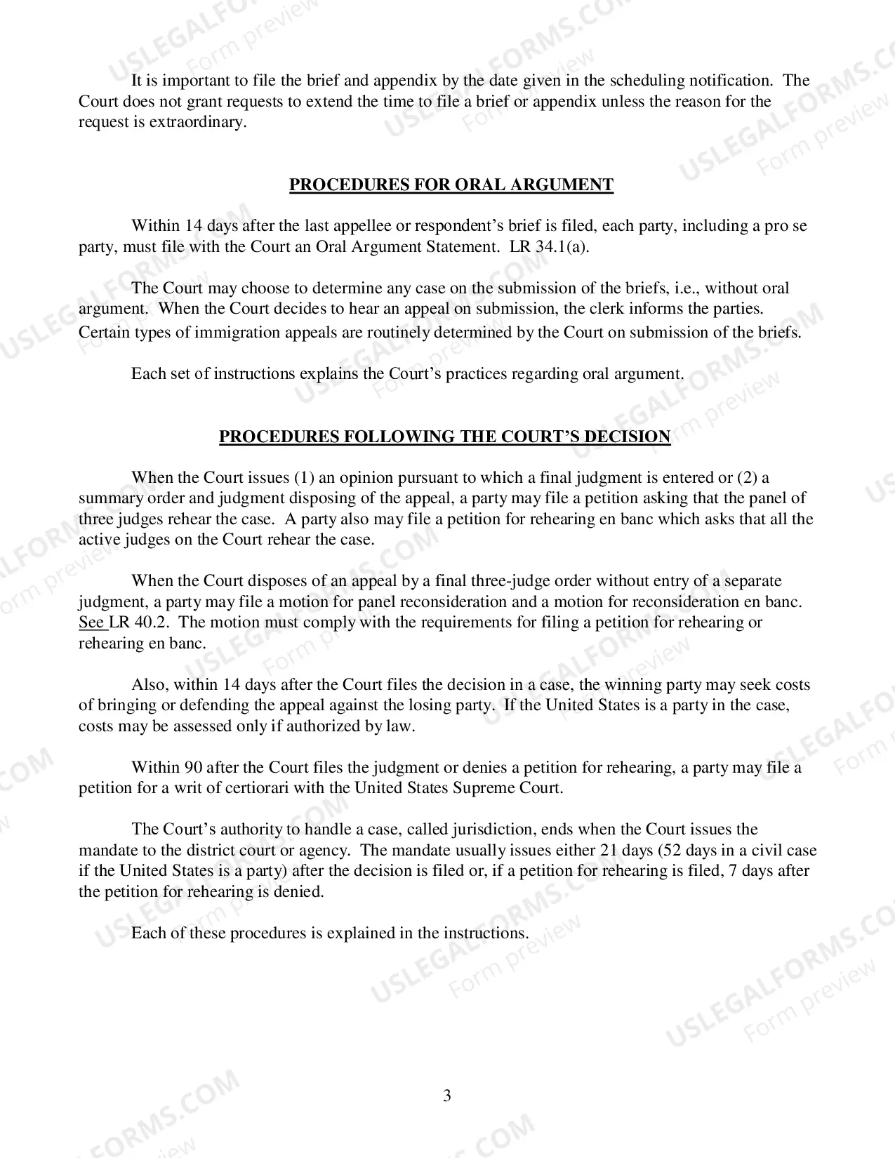 Preview How to file a habeas corpus petition or appeal, second or successive petition, or civil rights appeal challenging a prisoner's detention