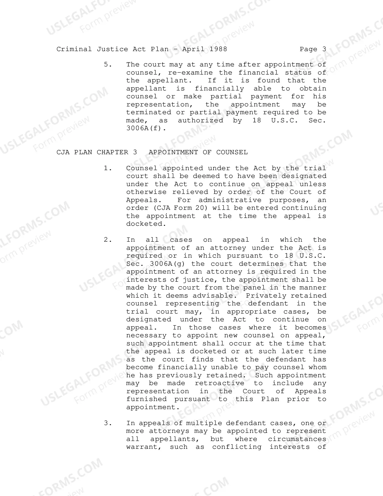 Preview Criminal Justice Act Plan