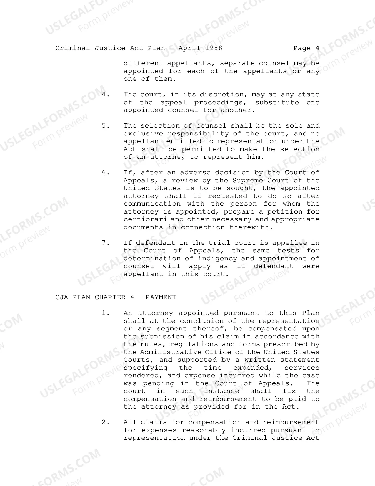 Preview Criminal Justice Act Plan