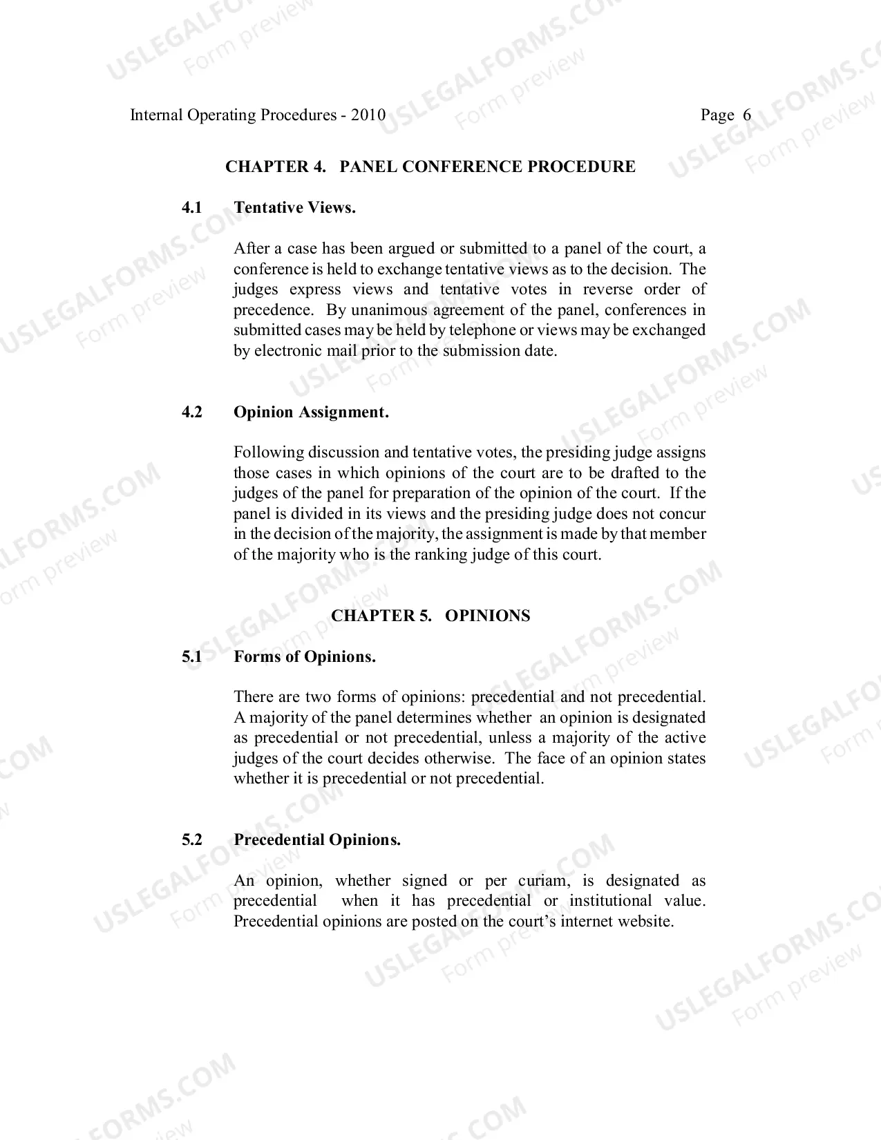 Preview Third Circuit Internal Operating Procedures