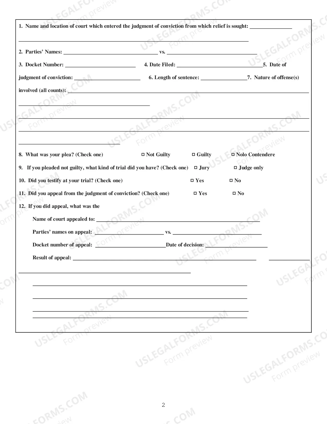 Preview Instructions for Filing Motions under 28 U.S.C. Sec. 2244