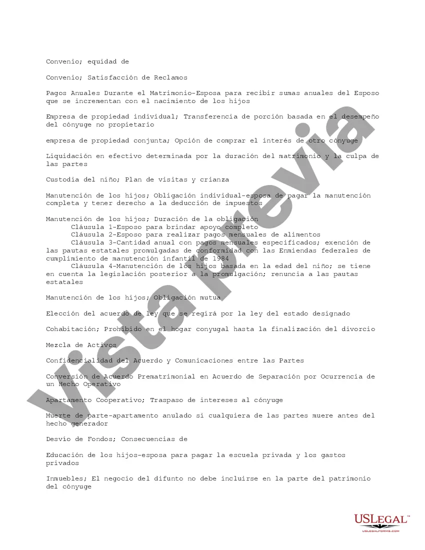 Preview Acuerdos Prenupciales - Comentarios Generales sobre la Negociación, Redacción y Ejecución de Acuerdos Prenupciales