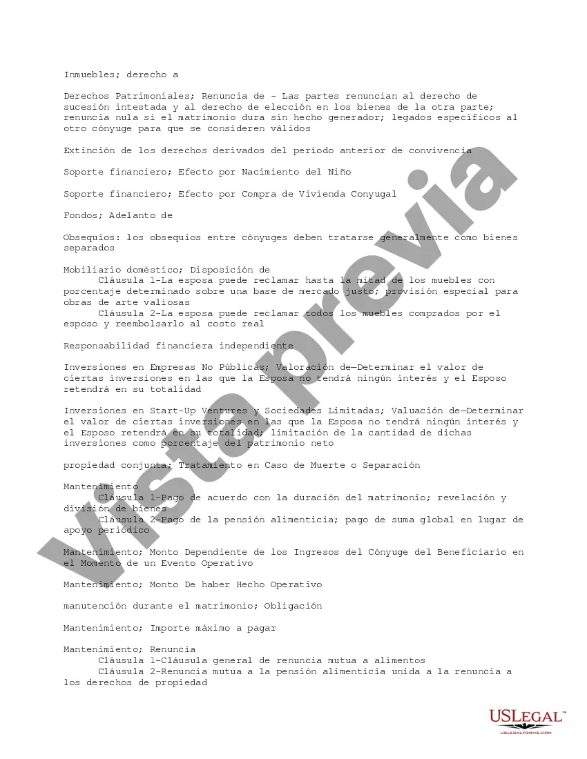 Preview Acuerdos Prenupciales - Comentarios Generales sobre la Negociación, Redacción y Ejecución de Acuerdos Prenupciales