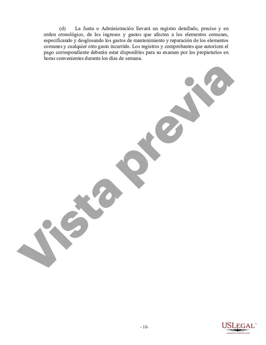 Preview estatutos de condominio